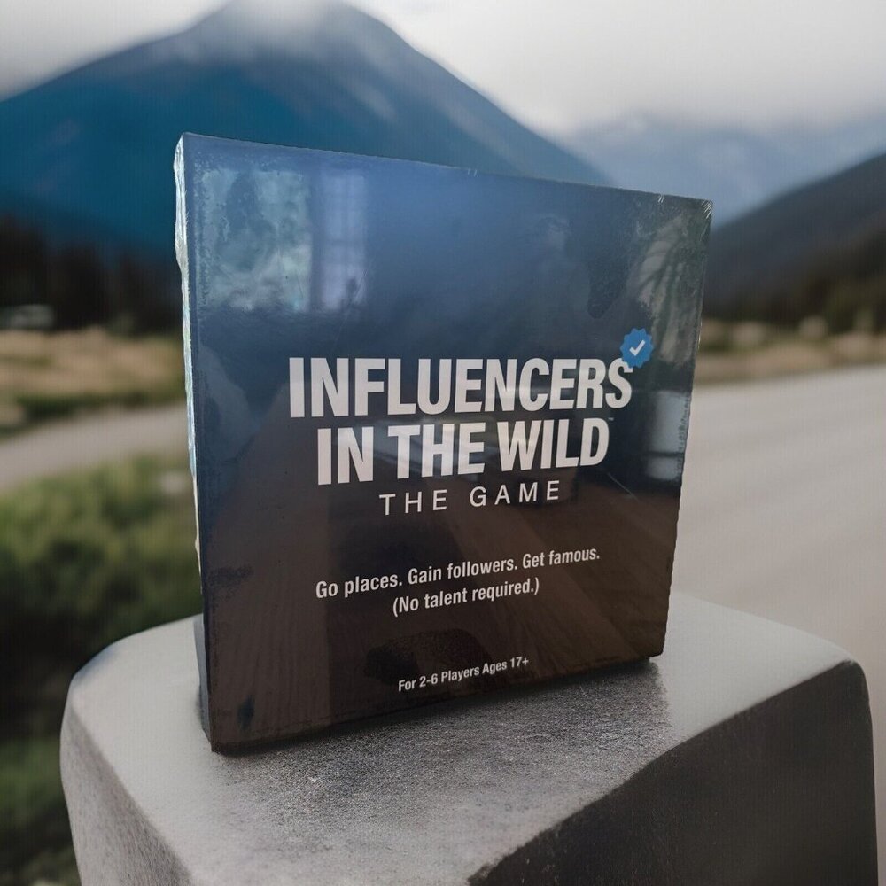 Influencers In The Wild Board Game 17+ 2-6 Players